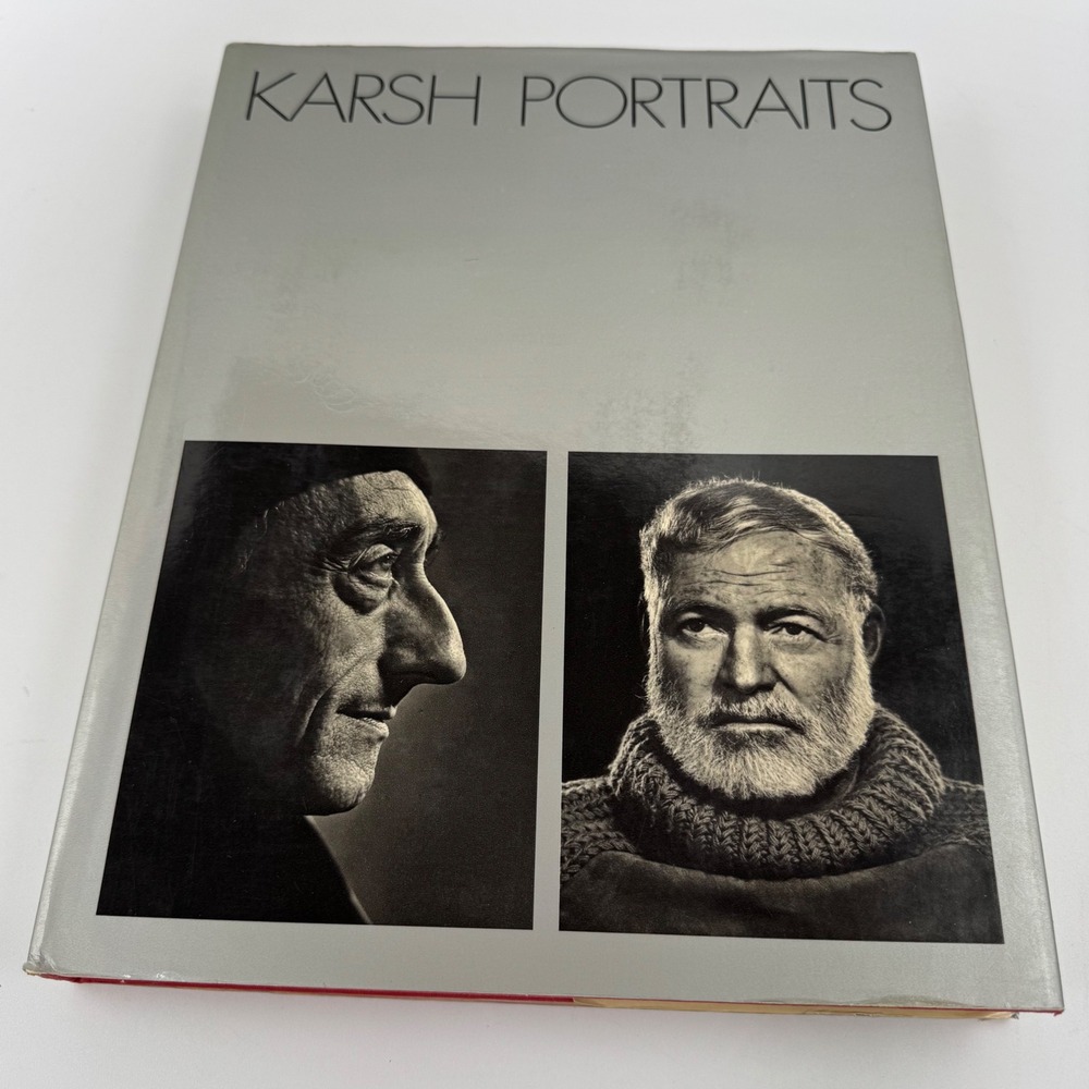 University of Toronto Press Karsh Portraits Photography Art Book Vintage 1976